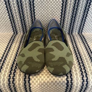 Rothy’s The Loafer Olive Camo Women’s Size 8.5 SOLD OUT